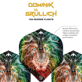 Mission Darts Dartflights Dominik Grüllich Domi Std. Nr.2 Dart Flights 2025