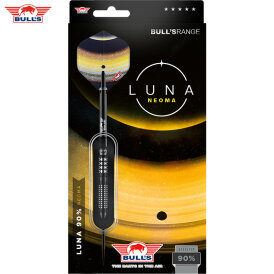 "Leicht bespielt" - BULLS NL Steel Darts Luna Neoma 90% Tungsten Steeltip Darts Steeldart 24 g