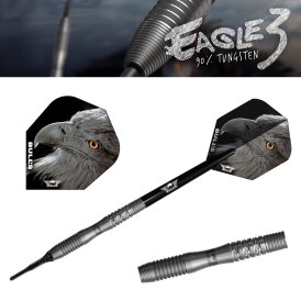 BULLS NL Soft Darts Eagle 3 90% Tungsten Softtip Darts Softdart 20 g / leicht bespielt
