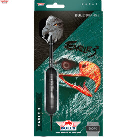 "Leicht bespielt" - BULLS NL Soft Darts Eagle 3 90% Tungsten Softtip Darts Softdart 20 g