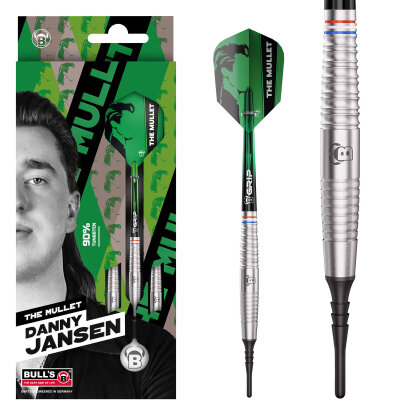 BULL�S Soft Darts Danny Jansen The Mullet G2 90% Tungsten Soft Dart Softdart Softtip 20 g