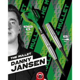 BULL´S Steel Darts Danny Jansen Menum G2 90% Tungsten Steel Dart Steeldart Steeltip 24 g