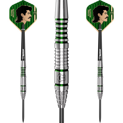 BULL´s Steel Darts Flying Mullet Splashbrudda 90% Tungsten Steeltip Darts Steeldart 23 g