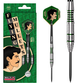 BULL´s Steel Darts Flying Mullet Splashbrudda 90% Tungsten Steeltip Darts Steeldart 23 g