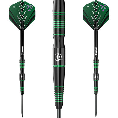 BULLS Steel Darts Brian Raman G2 The Riddler 90% Tungsten Steel Dart Steeldart Steeltip 22 g