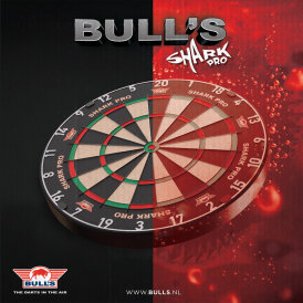 BULLS NL Shark Pro 2026 Dartboard Bristle Dart Board Dartboard Dartscheibe