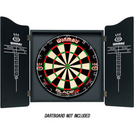 "Verpackung beschädigt" - Winmau Pro-Line Black Dartboard Cabinet Dartschrank Holz