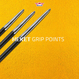 BULL´S NL Heket Grip Steel Point Dart Wechselspitze Schwarz 36 mm