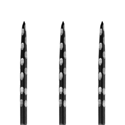 BULL´S NL Osiris Finger Grip Schwarz Steel Point Dart Wechselspitze Schwarz 36 mm
