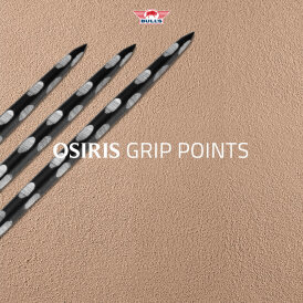 BULL´S NL Osiris Finger Grip Schwarz Steel Point Dart Wechselspitze Schwarz 36 mm