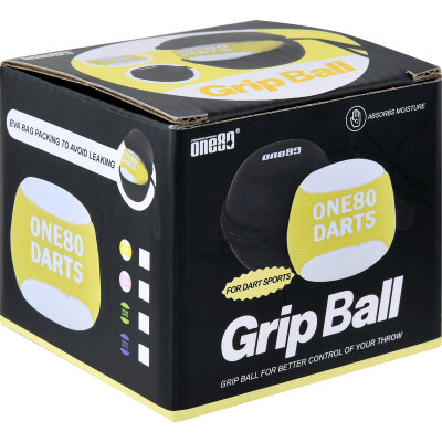 one80 Dart Grip Ball - Trainingshelfer f�r den perfekten Wurf verschiedene Farben