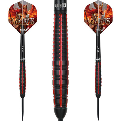 one80 Steel Dart Vaelkris V05 VHD 90% Tungsten Steeltip Dart Steeldart 25 g