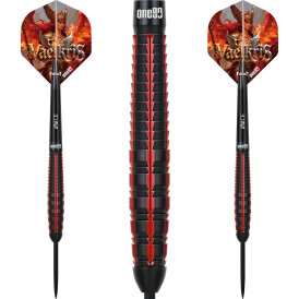 one80 Steel Dart Vaelkris V05 VHD 90% Tungsten Steeltip Dart Steeldart 25 g