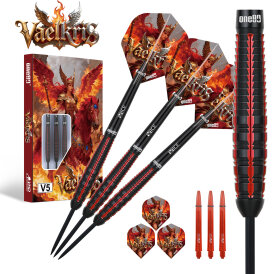 one80 Steel Dart Vaelkris V05 VHD 90% Tungsten Steeltip Dart Steeldart 25 g