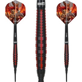 one80 Soft Dart Vaelkris V05 VHD 90% Tungsten Softtip Dart Softdart 18 g