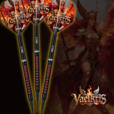 one80 Soft Dart Vaelkris V06 VHD 90% Tungsten Softtip Dart Softdart