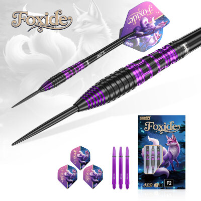 one80 Steel Dart Foxide F2 VHD 90% Tungsten Steeltip Dart Steeldart