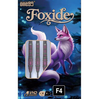 one80 Steel Dart Foxide F4 VHD 90% Tungsten Steeltip Dart Steeldart