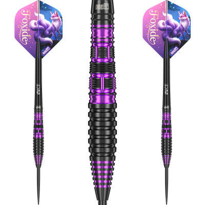 one80 Steel Dart Foxide F2 VHD 90% Tungsten Steeltip Dart Steeldart 22 g