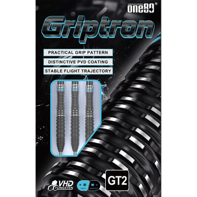 one80 Steel Dart Griptron GT2 VHD 90% Tungsten Steeltip Dart Steeldart