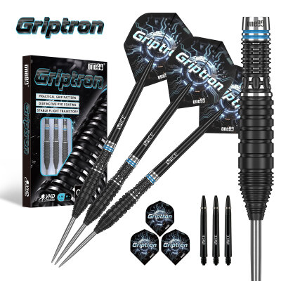 one80 Steel Dart Griptron GT3 VHD 90% Tungsten Steeltip Dart Steeldart