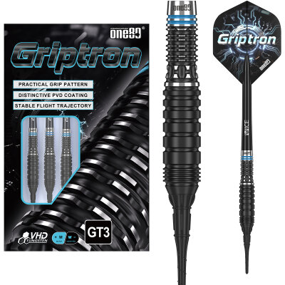 one80 Soft Dart Griptron GT3 VHD 90% Tungsten Softtip Dart Softdart