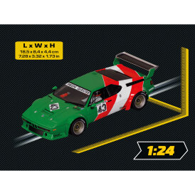 Carrera Digital 124 Auto BMW M1 Procar BMW France Dieter Quester Nr.43 24022