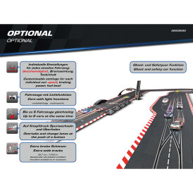 Carrera Digital 132 Rennbahn Autorennbahn Grid Master WIRELESS 2.0 Set / Grundpackung 30050