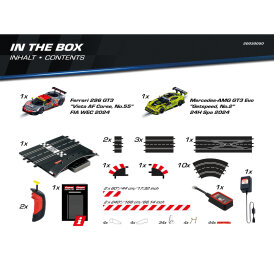Carrera Digital 132 Rennbahn Autorennbahn Grid Master WIRELESS 2.0 Set / Grundpackung 30050