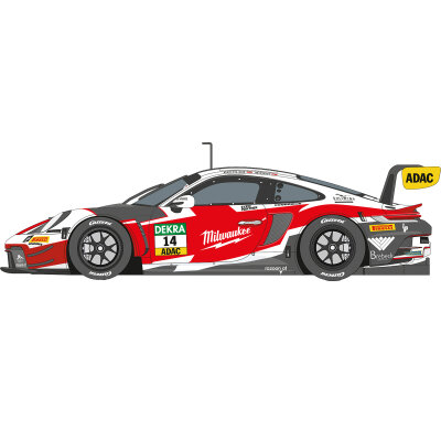Carrera Digital 132 Auto Porsche 911 GT3 R Razoon - more than racing Nr.14 32111