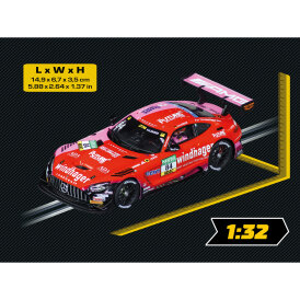 Carrera Digital 132 Auto Mercedes-AMG GT3 Evo Mercedes-AMG Team Landgraf Nr.84 DTM 2025 32116
