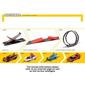 Carrera GO!!! Rennbahn Autorennbahn Formel 1 Formula Track Attack WIRELESS Set / Grundpackung 62617