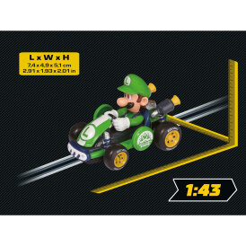 Carrera GO!!! / GO!!! Plus Auto Nintendo Mario Kart (TM) World - Luigi 64300