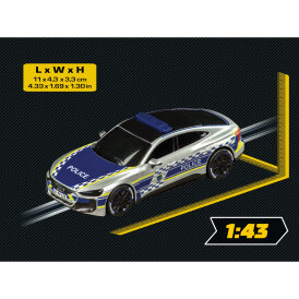 Carrera GO!!! / GO!!! Plus Auto Audi e-tron GT - Police 64308