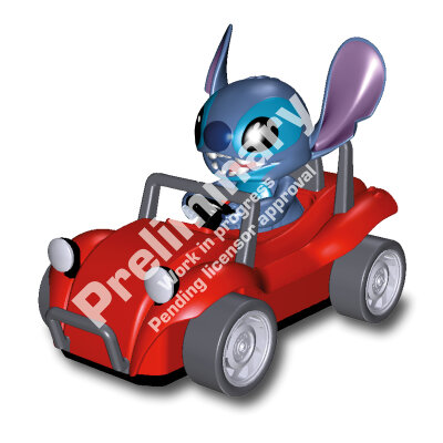 My 1. First Carrera Rennbahn Autorennbahn Disney Stitch 2,4m Set / Grundpackung 63071