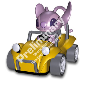 My 1. First Carrera Rennbahn Autorennbahn Disney Stitch 2,4m Set / Grundpackung 63071