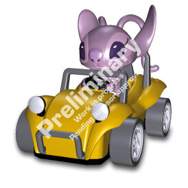 My 1. First Carrera Rennbahn Autorennbahn Disney Stitch 2,9m Set / Grundpackung 63072