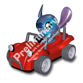 My 1. First Carrera Rennbahn Autorennbahn Disney Stitch 2,9m Set / Grundpackung 63072