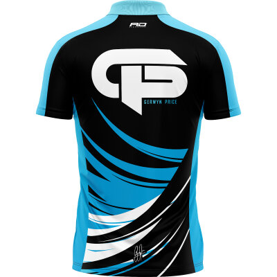 Red Dragon Darts Gerwyn Price The Iceman 50 Years Player Limited Edition Player Shirt Matchshirt Dart Shirt Trikot Design 2025