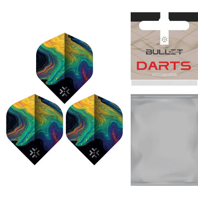 Bullet Dart Flights Diesel Dartfights Standard verschiedene Design 2025