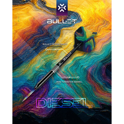 Bullet Dart Flights Diesel Dartfights Standard verschiedene Design 2025