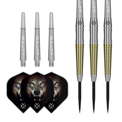 Bullet Steel Darts Fang Gold 90% Tungsten Steeltip Darts Steeldart