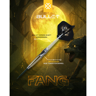 Bullet Steel Darts Fang Gold 90% Tungsten Steeltip Darts Steeldart