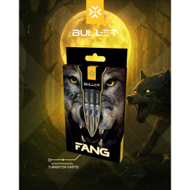 Bullet Steel Darts Fang Gold 90% Tungsten Steeltip Darts Steeldart 24 g