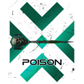 Bullet Steel Darts Poison 90% Tungsten Steeltip Darts Steeldart 22 g