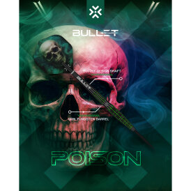Bullet Steel Darts Poison 90% Tungsten Steeltip Darts Steeldart 22 g