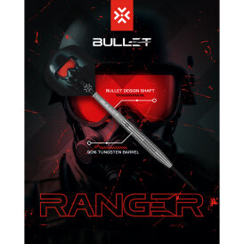 Bullet Steel Darts Ranger 90% Tungsten Steeltip Darts Steeldart 21 g