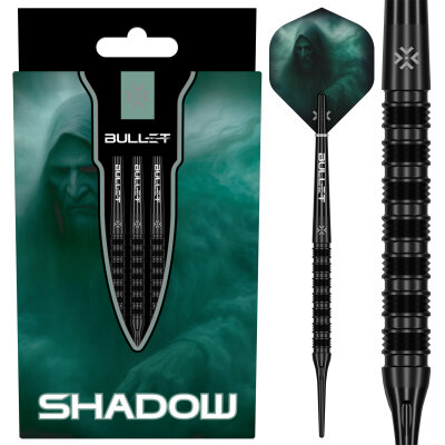Bullet Soft Darts Shadow 90% Tungsten Softtip Darts Softdart 20 g