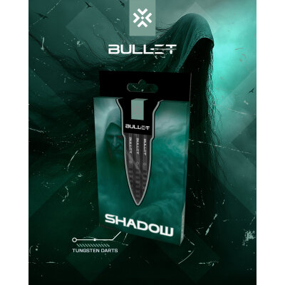 Bullet Soft Darts Shadow 90% Tungsten Softtip Darts Softdart 20 g