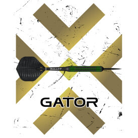 Bullet Steel Darts Gator Brass  Messing Steeltip Darts Steeldart 22 g